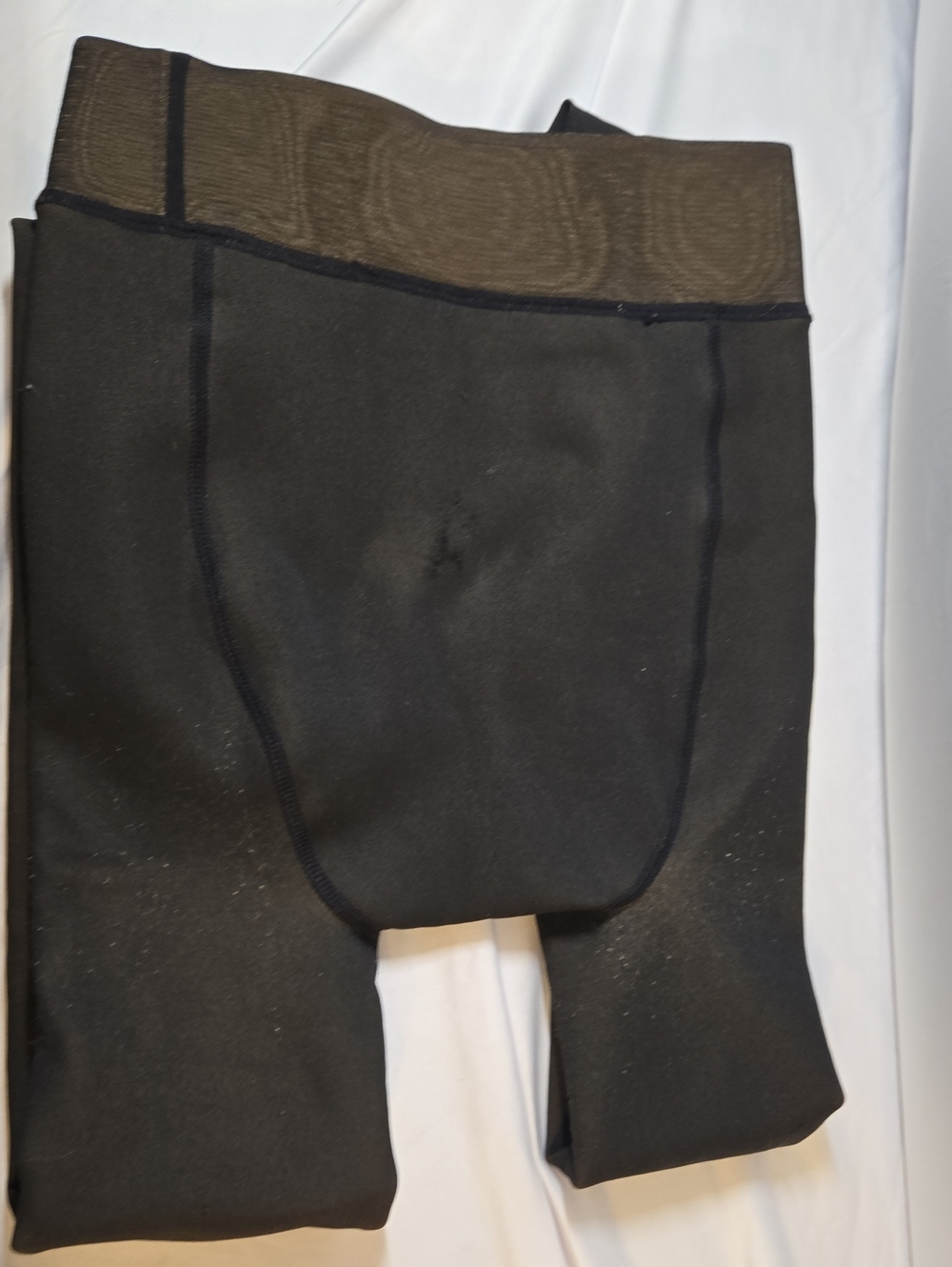 Black Faux Sheer Fleece Lined Translucent Warm Winter Tights Leggings
